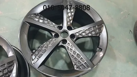 용인휠복원 제네시스 G70 20인치 상처로 인한 휠복원 후기 탁송 서비스 대품 장착 / 성남시 시흥동