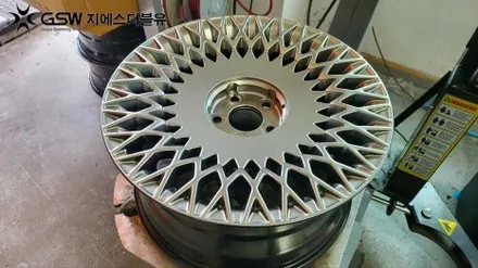 안산 휠복원 제네시스 G90 19인치 스퍼터링 작업 후기 / 성남시 시흥동
