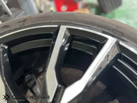 BMW X7 40D 22인치휠 다이아컷팅 분당 휠복원 / 성남시 시흥동
