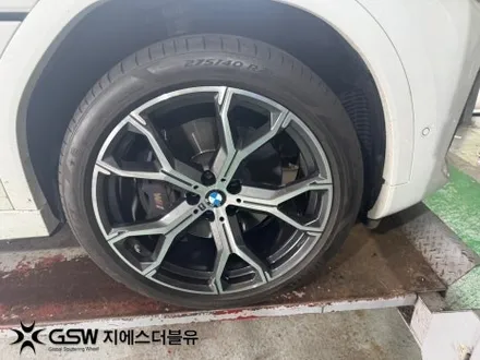 BMW X6 21인치휠 다이아컷팅 강남 휠복원 / 성남시 시흥동