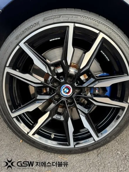 판교 BMW M850i 20인치 다이아컷팅 휠복원 작업 / 성남시 시흥동