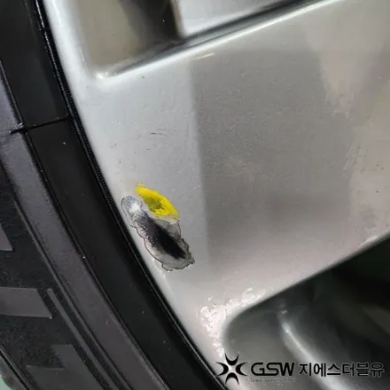제네시스 GV80 휠 긁힘 복원 판교 스퍼터링 휠복원 전문점 / 성남시 시흥동