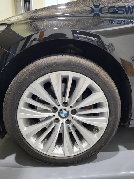 BMW GT 19인치 휠복원 다이아컷팅휠수리작업 지에스더블유수원점 / 성남시 시흥동