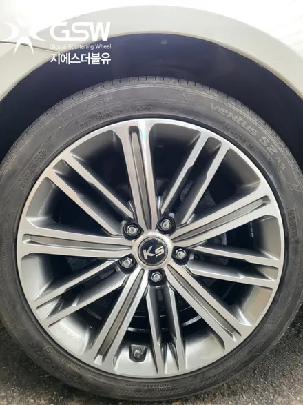 기아 K5 18인치 불판휠 제네시스 G80 18인치 휠교환 가능해요! 수원휠복원 / 성남시 시흥동