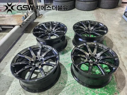 분당 휠도색 깔끔하게 잘하는 업체! 벤츠 AMG 20인치 컷팅휠에서 블랙크롬 휠도색 후기 / 성남시 시흥동