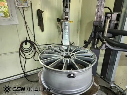 벤츠 휠복원 S450 20인치휠 수원 다이아컷팅 작업 후기 / 성남시 시흥동