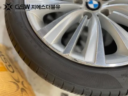 BMW 5GT 19인치휠 순정색상에서 스퍼터링 시흥 휠도색 / 성남시 시흥동