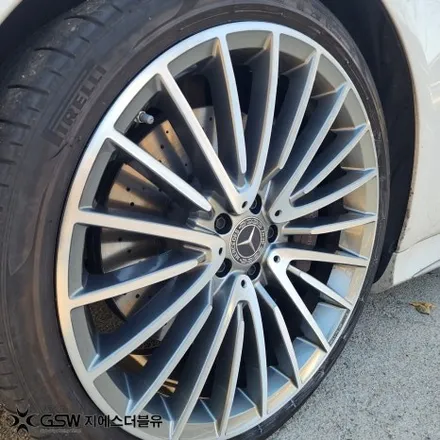 분당 벤츠 S500 휠복원, GSW 판교점에서 해결하세요! / 성남시 시흥동