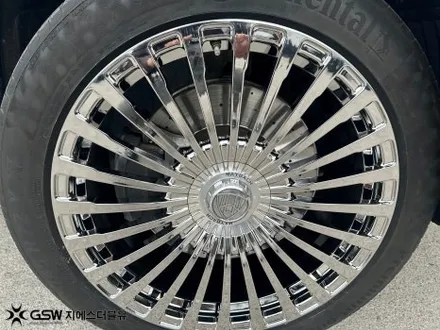 벤츠 GLS600 22인치 화이트 크롬 휠도색 판교 휠도색 전문 / 성남시 시흥동