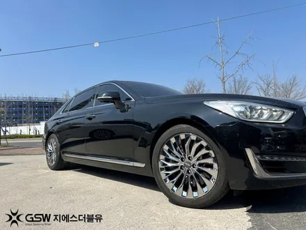 수원 휠도색 EQ900 순정휠에서 크롬 휠도색 리얼 후기 / 성남시 시흥동