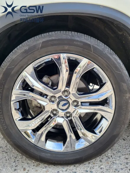 G4 렉스턴 휠복원 20인치 크롬 휠도색 지에스더블유 수원점 / 성남시 시흥동