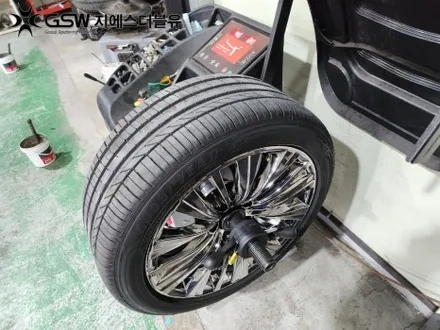 경기도 광주 BMW X3 19인치휠 상처로 인한 화이트 크롬 휠도색 작업 후기 / 성남시 시흥동