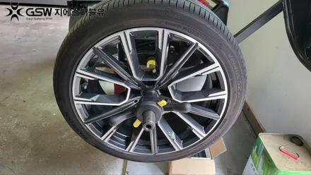 BMW 휠복원 730L 20인치휠 다이아컷팅 작업 후기 / 성남시 시흥동