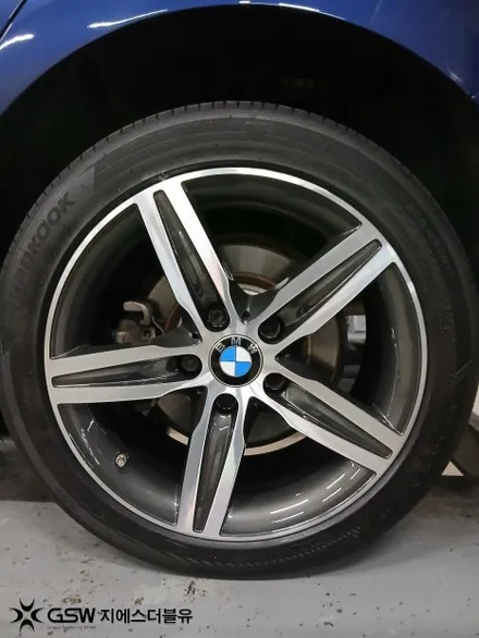 성남 BMW 118D 휠복원 다이아컷팅으로 다시 살아난 휠 / 성남시 시흥동