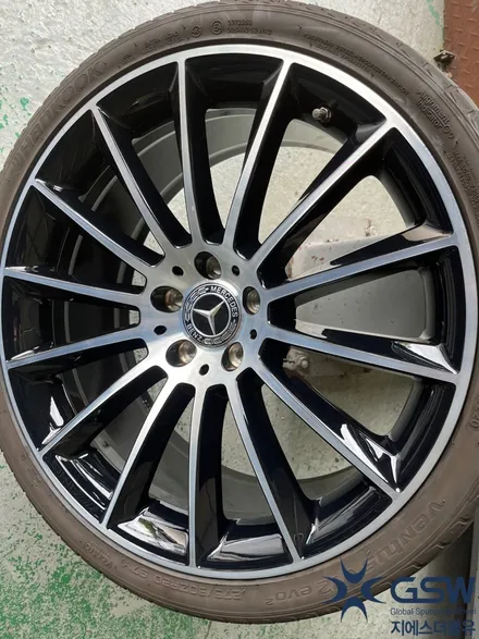 벤츠 CLS 400d 20인치 다이아컷팅 휠수리 / 성남시 시흥동