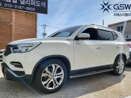 G4 렉스턴 휠복원 20인치 크롬 휠도색 지에스더블유 수원점 / 성남시 시흥동