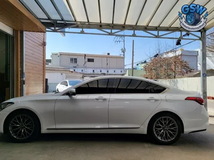 [수원] 자동차 휠 가격 휠 교체 전문업체 지에스더블유! 제네시스 G80 스포츠 19인치 휠 교체 후기 / 성남시 시흥동
