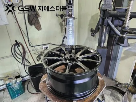 분당 휠도색 깔끔하게 잘하는 업체! 벤츠 AMG 20인치 컷팅휠에서 블랙크롬 휠도색 후기 / 성남시 시흥동