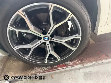 BMW X6 21인치휠 다이아컷팅 강남 휠복원 / 성남시 시흥동