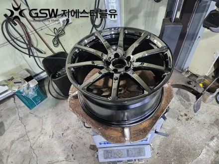 분당 휠도색 깔끔하게 잘하는 업체! 벤츠 AMG 20인치 컷팅휠에서 블랙크롬 휠도색 후기 / 성남시 시흥동