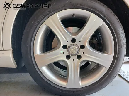 벤츠휠가격 E250 CDI 17인치 실버 스크래치 휠복원 작업 후기 / 성남시 시흥동