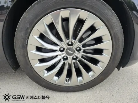 수원휠복원 제네시스 EQ900 19인치휠 반광 스크래치 작업 후기 / 성남시 시흥동