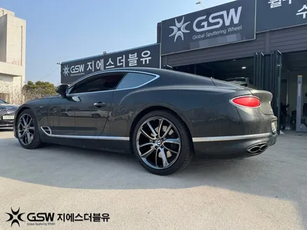 벤틀리 컨티넨탈 GT 22인치휠 블랙크롬 용인휠도색 잘하는 1등 업체! GSW! / 성남시 시흥동