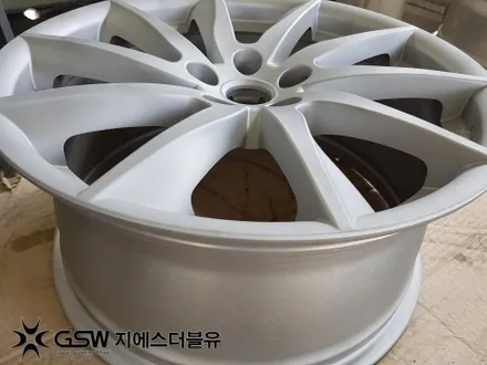 강남 벤츠 휠복원 E300 17인치휠 작업 후기 / 성남시 시흥동