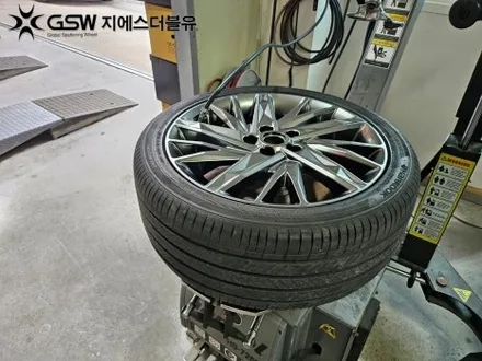 판교 그랜저 IG 휠복원 작업 후기! 19인치중고휠 / 성남시 시흥동