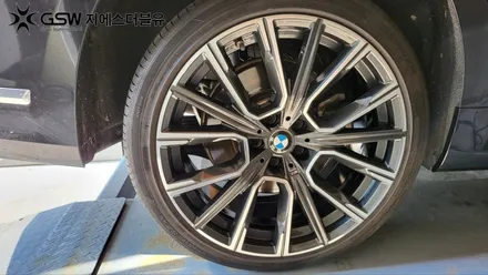 BMW 휠복원 730L 20인치휠 다이아컷팅 작업 후기 / 성남시 시흥동
