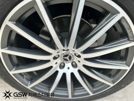 벤츠 GLS400D 22인치휠 컷팅휠 대구 휠복원 / 성남시 시흥동