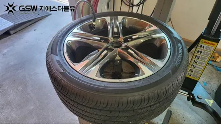 판교 기아 K5 DL3 18인치휠 컷팅 휠복원 작업 후기 / 성남시 시흥동