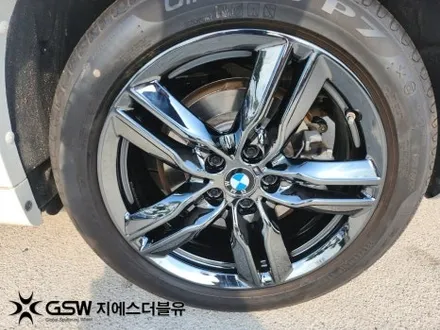 BMW X1 18인치휠 블랙크롬 판교 휠도색 / 성남시 시흥동
