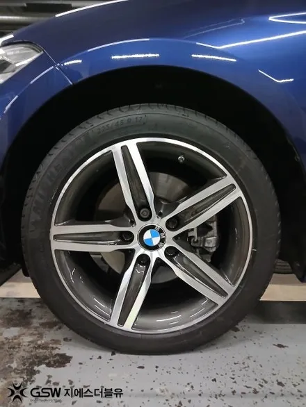 성남 BMW 118D 휠복원 다이아컷팅으로 다시 살아난 휠 / 성남시 시흥동