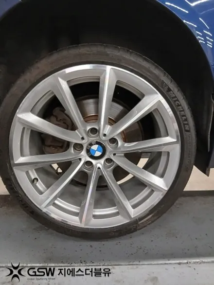 판교 BMW Z4 휠복원 19인치 다이아컷팅 휠 수리 / 성남시 시흥동