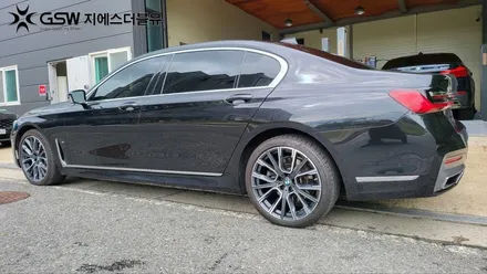 자동차휠복원 BMW 740LI 20인치휠 다이아컷팅 작업 후기 / 성남시 시흥동