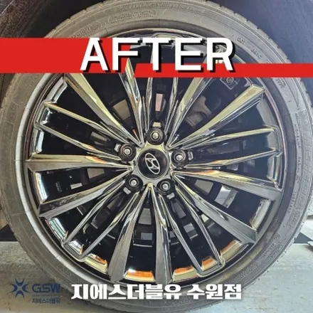 평택휠복원 미니쿠퍼 클럽맨S 18인치휠 다이아컷팅 작업 후기 / 성남시 시흥동