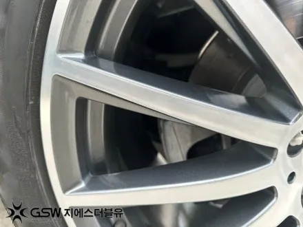 벤츠 GLS400D 22인치휠 컷팅휠 대구 휠복원 / 성남시 시흥동