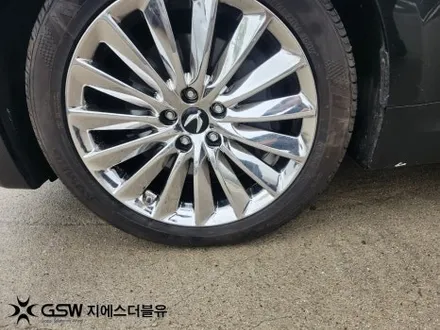 에쿠스 VS380 19인치휠 순정휠에서 화이트 크롬 안산 휠도색 / 성남시 시흥동