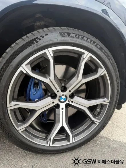 판교 수입차 휠복원 BMW X6 다이아컷팅 휠복원 작업 / 성남시 시흥동