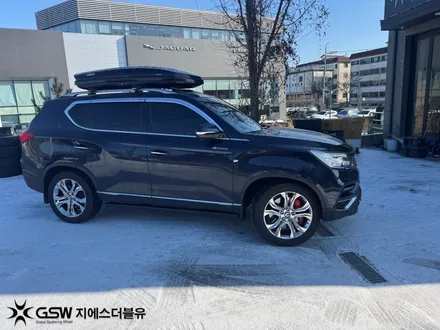 판교 KGM 렉스턴 20인치 휠도색 화이트 크롬 휠도색 작업 후기 / 성남시 시흥동