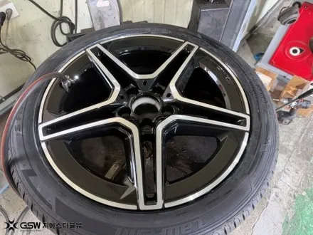 수원 벤츠 CLA250 휠복원｜18인치 다이아컷팅 휠 림 스크래치 / 성남시 시흥동