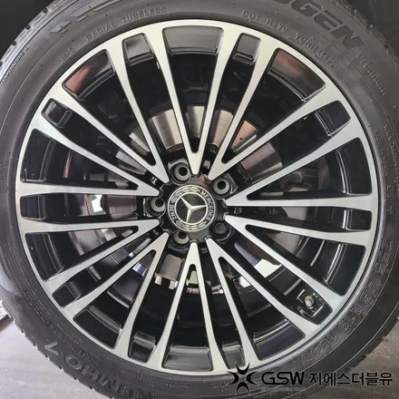 스크래치 휠, 판교에서 벤츠 S350D 19인치 복원 완료 / 성남시 시흥동