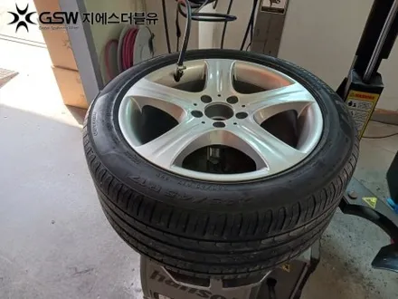 벤츠 휠복원 E250 CDI 17인치휠 실버 스크래치 하남 휠복원 / 성남시 시흥동
