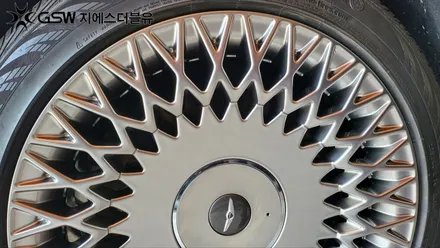안산 휠복원 제네시스 G90 19인치 스퍼터링 작업 후기 / 성남시 시흥동