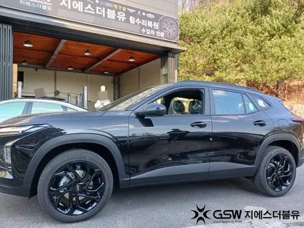쉐보레 트랙스 크로스오버 19인치휠 블랙유광 안성 휠도색 / 성남시 시흥동