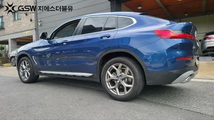 BMW 휠복원 X4 19인치휠 반광 스크래치 작업 후기 / 성남시 시흥동