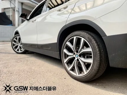 BMW X2 19인치휠 다이아컷팅 대구 휠복원 / 성남시 시흥동