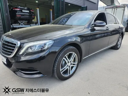 강남 벤츠 S500 18인치휠 다이아컷팅 휠복원 작업 후기 / 성남시 시흥동