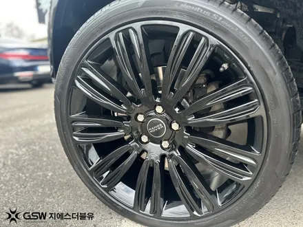 판교 레인지로버 디스커버리4 휠복원 & 블랙유광 휠도색｜22인치 순정컷팅휠 / 성남시 시흥동
